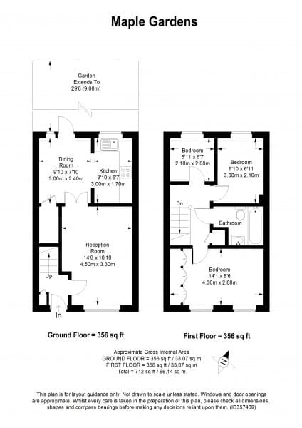3 bedroom Terraced house, Maple Gardens‚ Staines-upon-thames‚ TW19 — photo 1