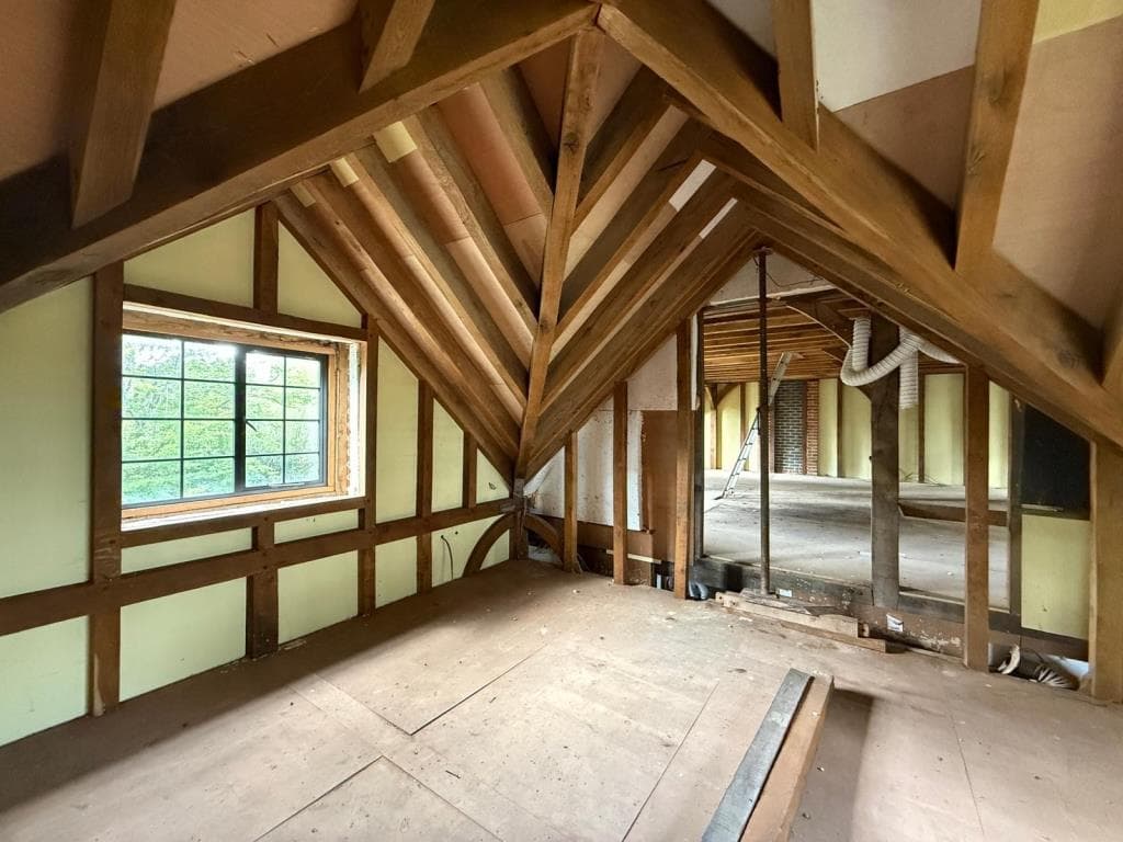 TUDOR STYLE HOUSE IN NEED OF COMPLETION OCCUPYING OVER TWO ACRES — photo 5